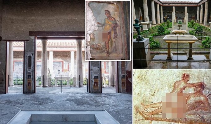 Дом в Помпеях, которым владели два бывших раба более 1900 лет назад, восстановили во всей прежней красе (13 фото)