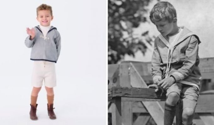 Как за столетие менялась детская мода (11 фото)