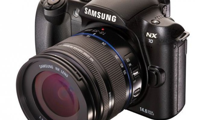 Фотокамера Samsung NX10 с AMOLED-экраном (5 фото)