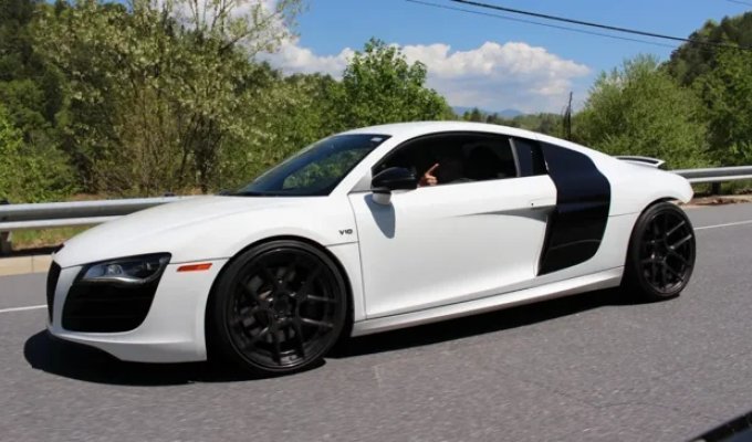 An American Traded a Rare Audi R8 for a Collection of Pokémon Cards (3 photos)