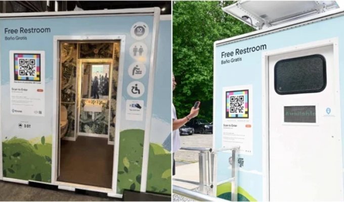 Mind the Opening Doors! NYC Introduces Timed Public Restrooms (2 Photos + 1 Video)