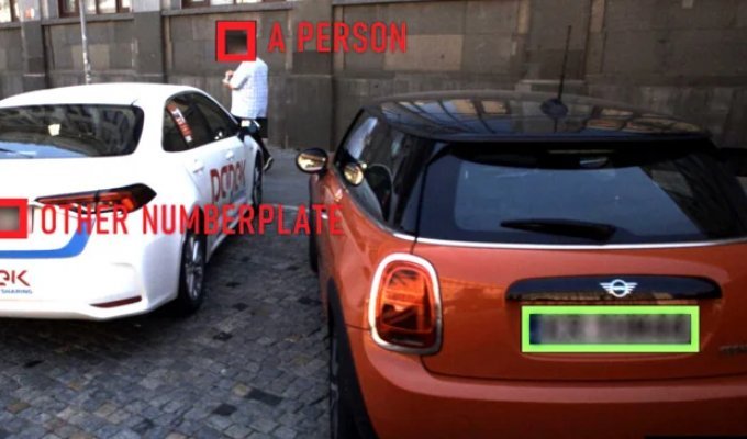 Этот непрерывный автомобиль с искусственным интеллектом выявляет 1500 нарушителей парковки каждый час (4 фото)