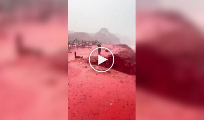 В Иране после засухи потекли кровавые реки