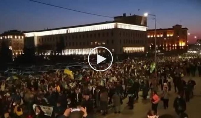 У столиці Болгарії Софії пройшла масова хода на підтримку України