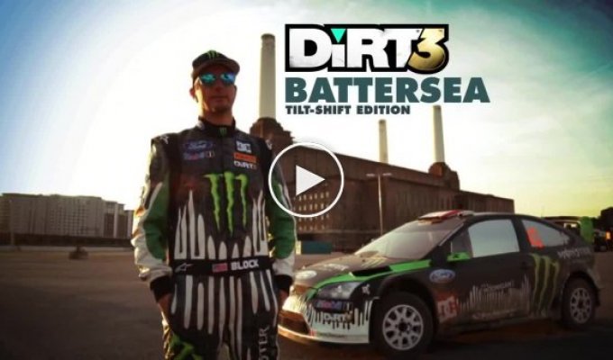 Dirt 3. Ken Blocks в игрушечной обработке HD