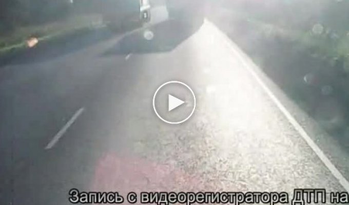 В Челябинской области водитель столкнулся с фурой и погиб