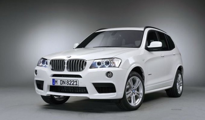 BMW X3 получит М-спортпакет (10 фото)