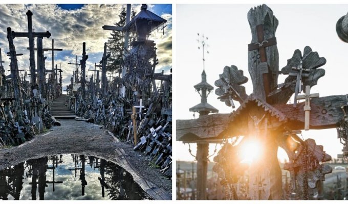 Hill of Crosses: an unusual place of power (14 photos)