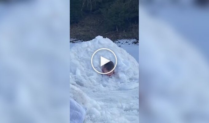 Швейцарец провел под снегом два часа и установил новый мировой рекорд