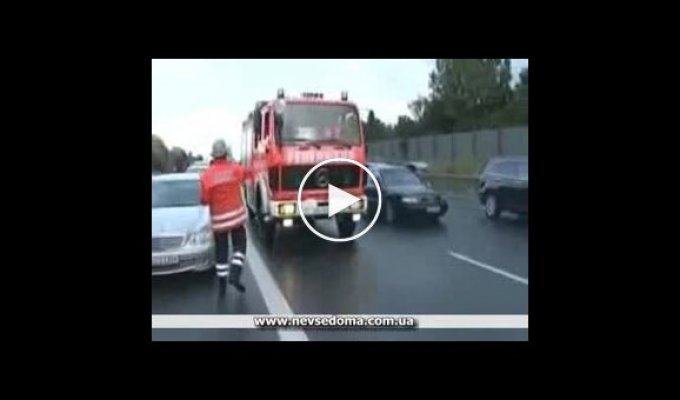 Жестокая авария на дорогах Германий