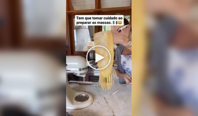 The main mistake in making homemade pasta