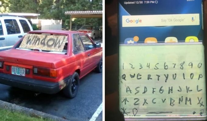 People have shown that they can fix anything, but it's better not to ask how exactly (16 photos)