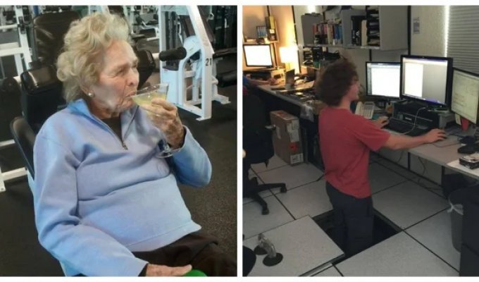 15 случаев,  когда даже в самой абсурдной и нелепой ситуации люди  умудрялись выглядеть абсолютно естественно (16 фото)