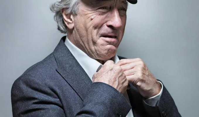 81-year-old Robert De Niro knows how to have fun (2 photos + video)