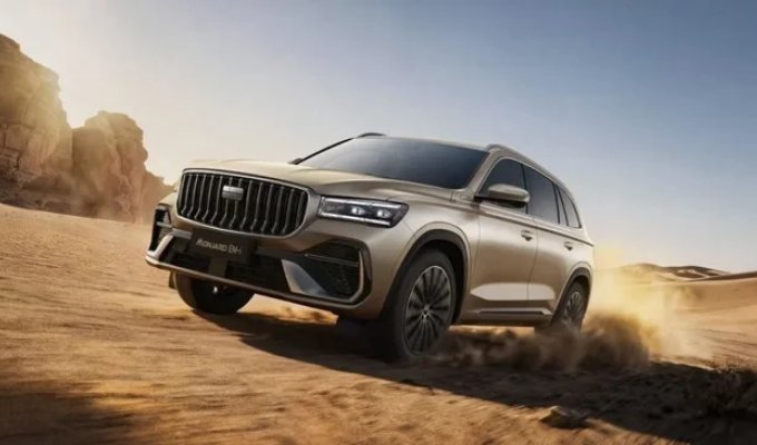 Geely представил гибрид Monjaro EM-i (11 фото)