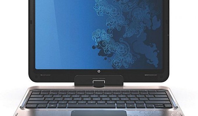 HP TouchSmart tm2 - сенсорный мультитач ноутбук на базе Intel CULV (3 фото)