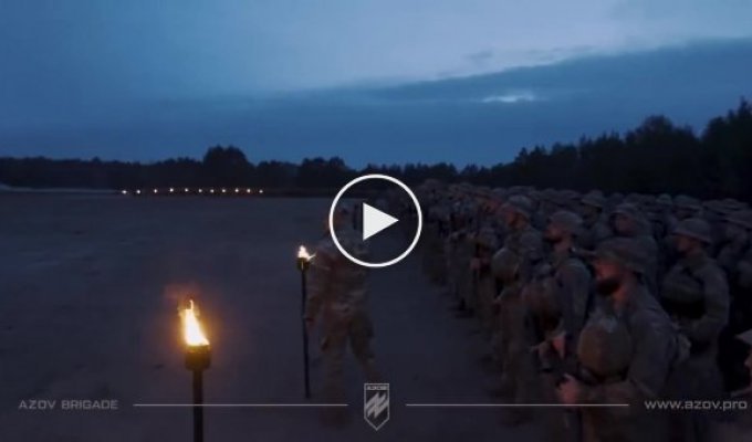 Video of the AZOV division. Impressive