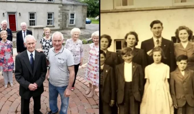 The secret of longevity: a family with a total age of 1075 years avoided one thing all their lives (3 photos + 1 video)