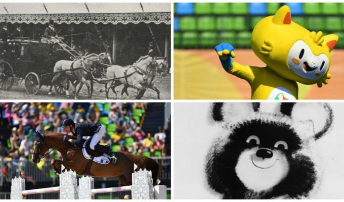 Олимпийские игры сейчас и в прошлом: 11 фотосравнений (23 фото)