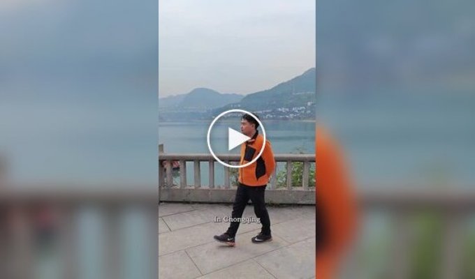 Китайский город с огромным количеством лестниц