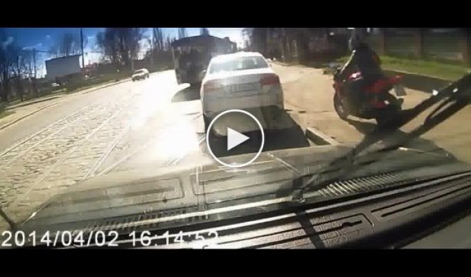 В Калининграде погиб мотоциклист