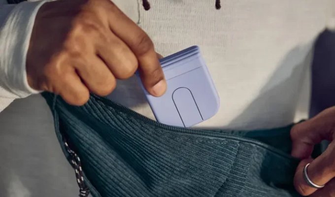 A mouse that can be folded in half (2 photos + 1 video)