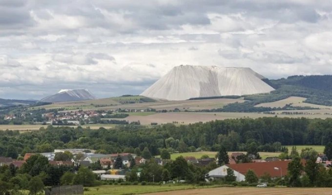 How Germany Got a Mountain Made of Salt (6 photos)