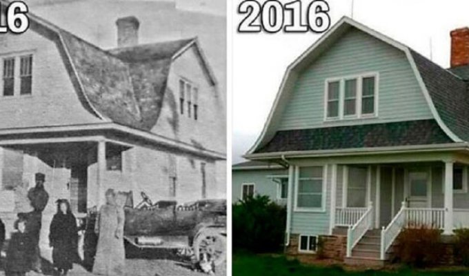 Фото до и после, которые показывают, как бежит время (31 фото)