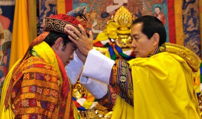  Коронация короля Бутана (22 фото)