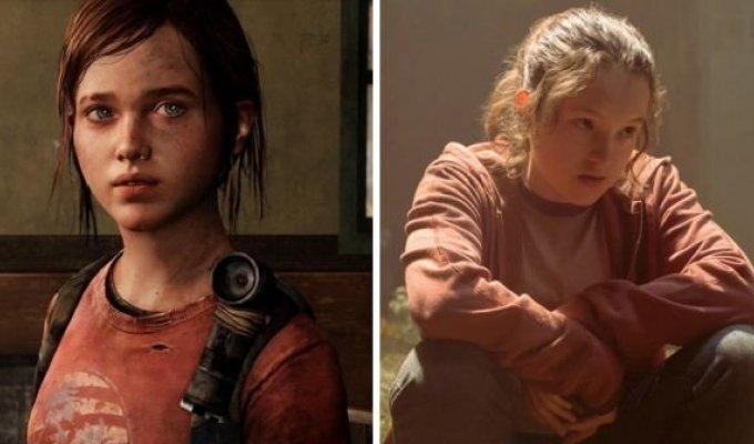 Comparison of actors from The Last of Us series with their original prototypes from the video game (12 photos)
