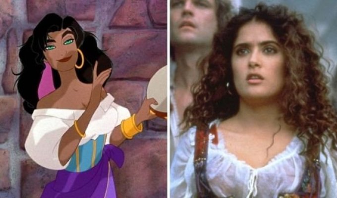 The incarnations of Disney princesses in films and TV shows (9 photos)