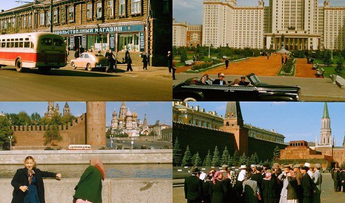 Москва 1956 в фотографиях Жака Дюпакье (37 фото)