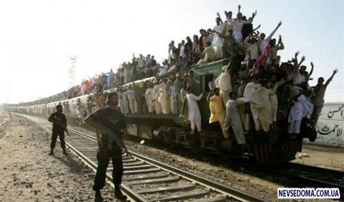 Пакистанский транспорт (9 фотографий)