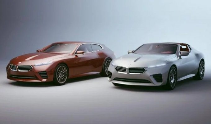 BMW представили очередной мелкосерийный автомобиль — шутинг-брейк Speedtop (9 фото)