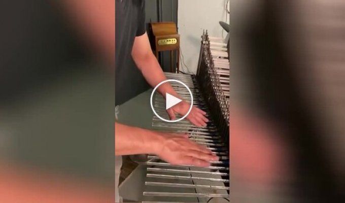 Unearthly sounds: a musical instrument Crystal Basset was filmed