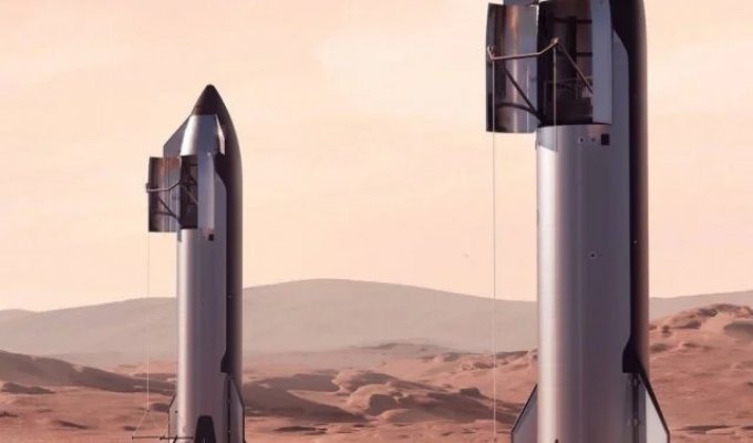 Илон Маск представил картину станций на Марсе