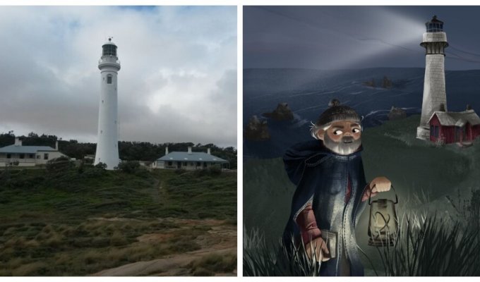 The restless Australian lighthouse keeper (9 photos)