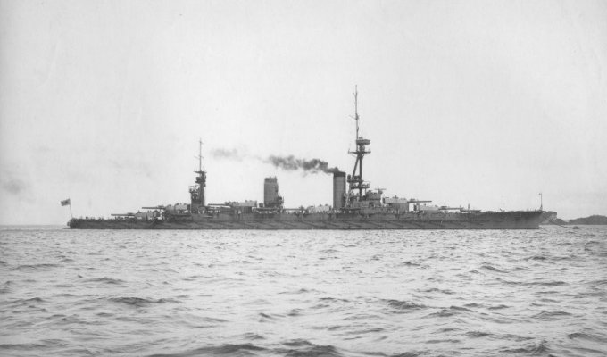 Battleship Yamashiro. Construction and service history (7 photos)