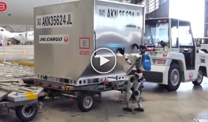 A Japanese airline is introducing humanoid robots at airports due to a labor shortage