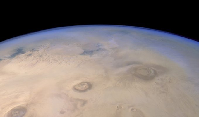 Взгляд на Марс от Mars Express (4 фото)