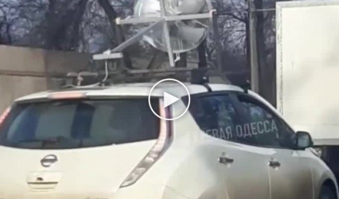 Ukraine, Odessa. What times are such and electric cars