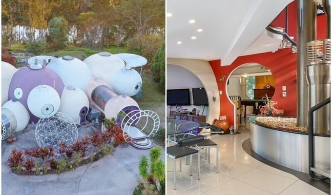 В Австралии продают дом-пузырь - хозяин 7 лет строил его своими руками (12 фото)