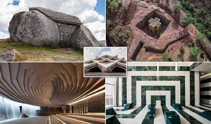 Самые необычные каменные дома в мире (16 фото)