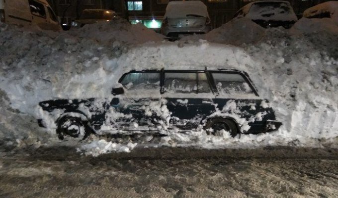 Как в России убирают снег (18 фото)
