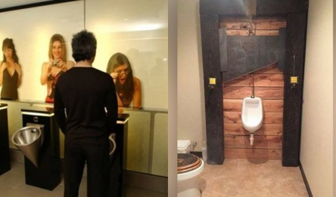 17 туалетных комнат, в которых легко забыть зачем пришёл (17 фото)