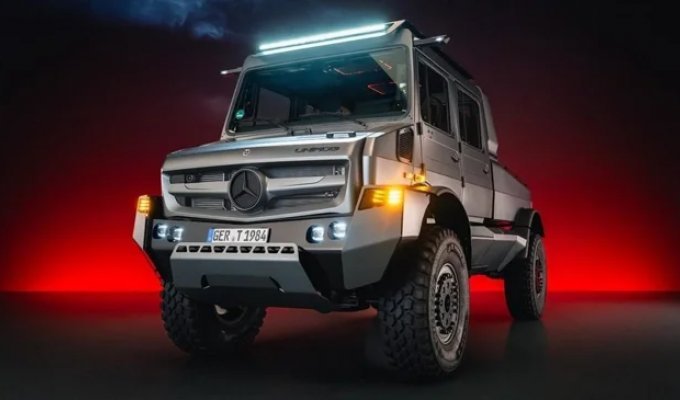 Mercedes-Benz представила концептуальный внедорожник Unimog, который может стать серийным (11 фото)