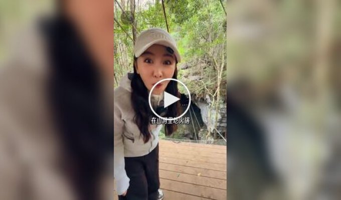 Ресторан для экстремалов в Китае