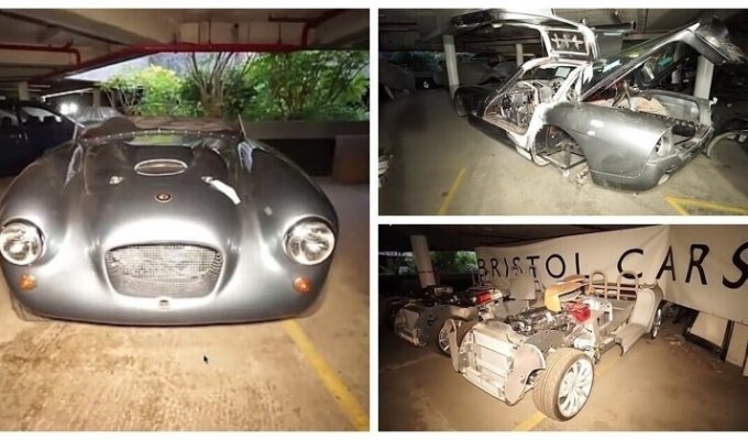 Видеоблогеры наткнулись на коллекцию раритетных автомобилей в заброшенном бункере (10 фото + 1 видео)