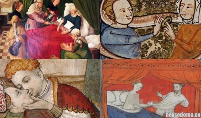 "The Book of Punishments", witch midwives and other marital rules of the Middle Ages (7 photos)