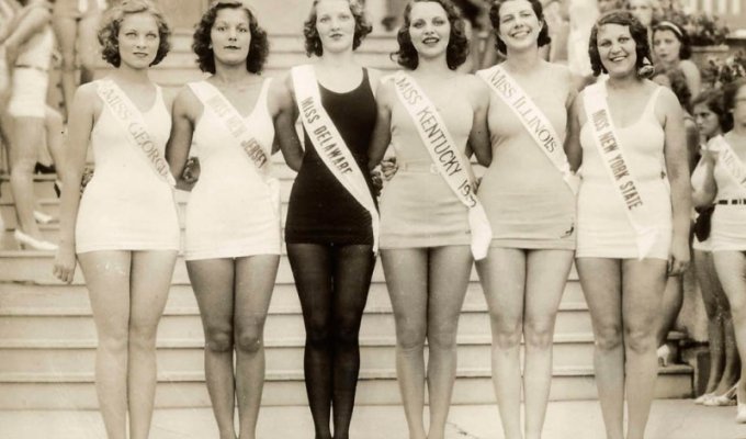 Конкурсы красоты в Америке между двумя войнами – 1924-1939 годы (17 фото)